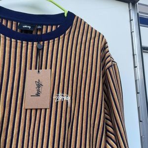 Unique Stussy crew neck sweatshirt with tags